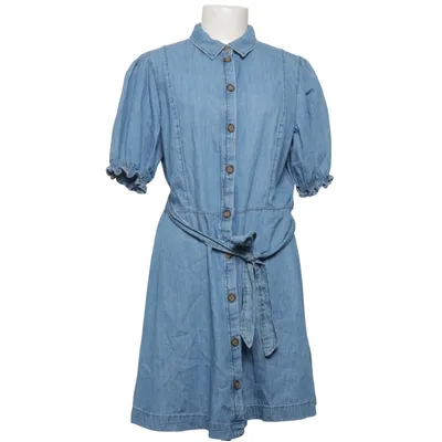 Denim jurk (Blauw) van Divided by H&M Katoen