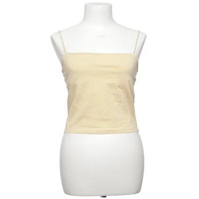 Débardeur (Beige) de Gina Tricot Coton, Élasthane