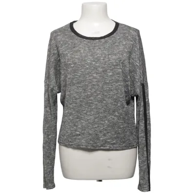 Pull-over (Gris, Noir) de NT Fashion Élasthane, Polyester, Viscose