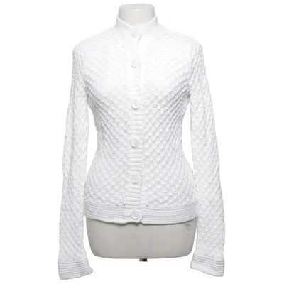 Strickjacke (Weiß) von Casual by Ellos Baumwolle