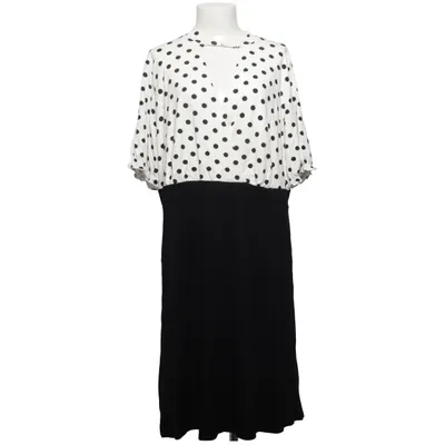 Dress (Black, White) from Bodyflirt Elastane, Viscose