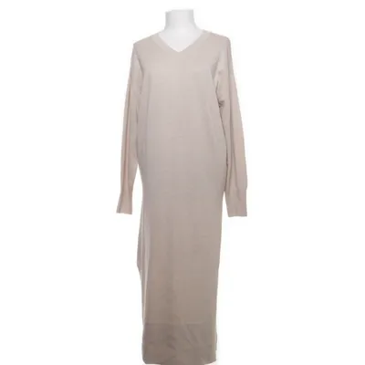 Maxi dress (Beige) from Voyelles Acrylic, Polyamide, Polyester, Wool