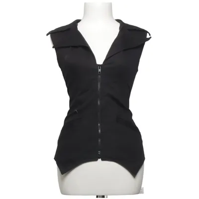 Gilet d'extérieur (Noir) de Gothicana by EMP Coton