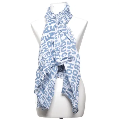 Halsduk (Blå, Vit) från Moshi