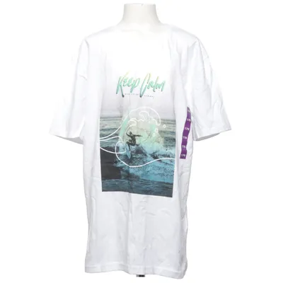 T-shirt (Wit, Meerkleurig) van Destination Katoen