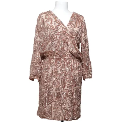 Robe de cocktail (Beige, Multicolore) de Daisy Grace Polyamide, Polyester