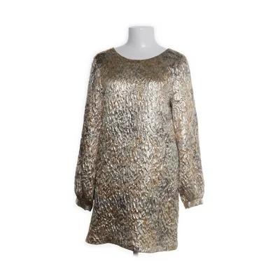 Tunika (Guldfärgad) från Zara Trafaluc Collection Metallfiber, Polyamid, Polyester