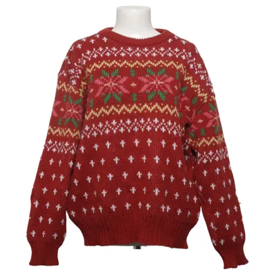 Pull de Noël (Rouge, Multicolore) de Impuls Acrylique, Laine