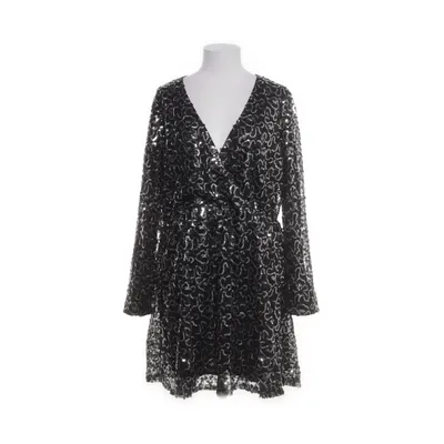 Cocktailjurk (Zwart, Zilver) van Boohoo Polyester