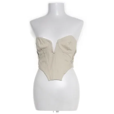 Crop top (Beige) fra White Fox Bomuld