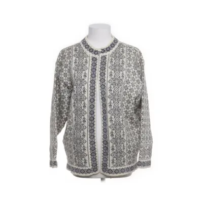 Cardigan (White, Multicolored) from Dale of Norway Wool