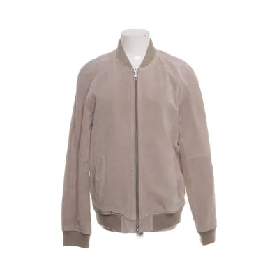 Läderjacka (Beige) från Jofama Polyester, Skinn