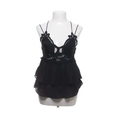 Crop top (Sort) fra Shein Polyester