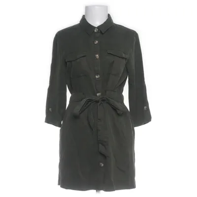 Shirt dress (Green) from Zara Trafaluc Collection Lyocell