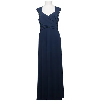 Maxikjole (Blå) fra Chiara Forthi Elastan, Polyester