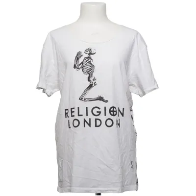 T-shirt (White, Black) from Religion Cotton