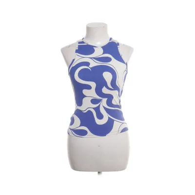 Topp (Blå, Vit) från Envii Elastan, Polyester, Viskos