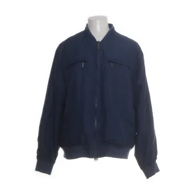 Bomber jacket (Blue) from Bexleys Man Polyester