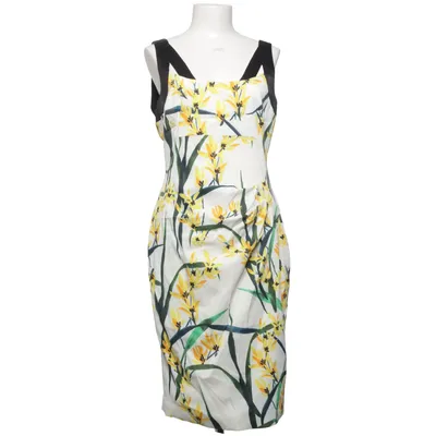 Robe (Blanc, Jaune, Vert) de Karen Millen Acétate, Élasthane, Polyamide