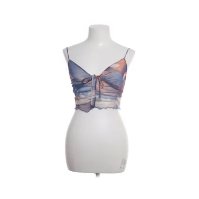Crop top (Blå, Flerfärgad) från Bershka