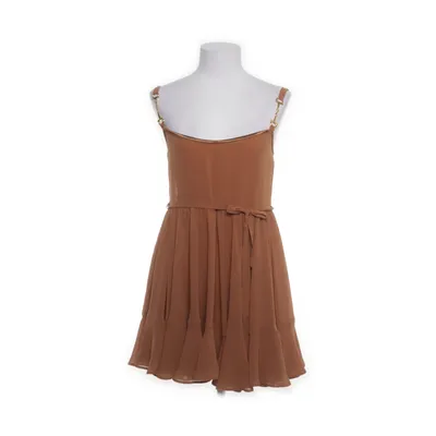 Klänning (Brun) från Ida Sjöstedt Elastan, Polyester, Viskos