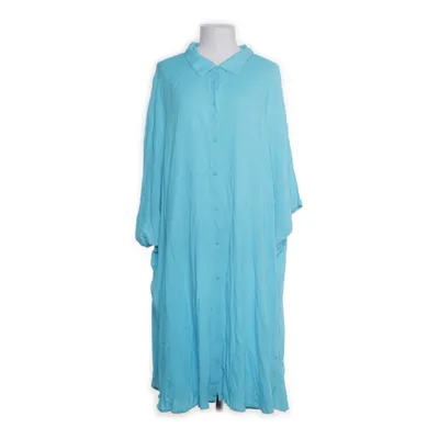 Skjortekjole (Blå) fra Zizzi Viscose