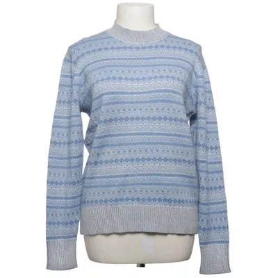Strickpullover (Blau, Grau) von Isolde Polyamid, Polyester, Viskose