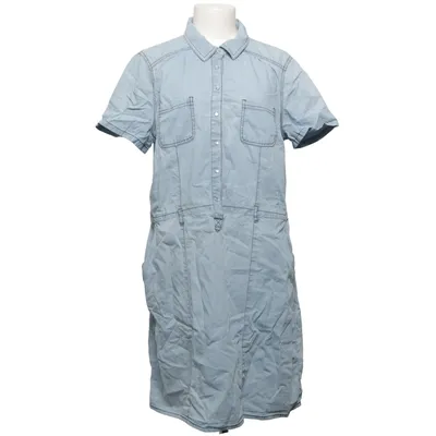 Shirt dress (Blue) from Yessica by C&A Cotton