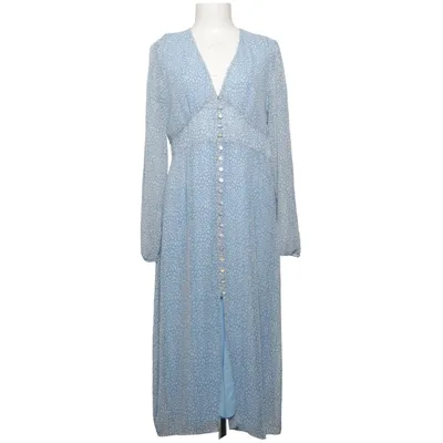 Kjole (Blå, Hvid) fra Adoore Polyester