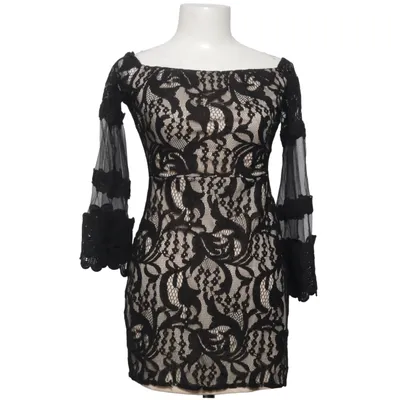 Cocktail dress (Black, Beige) from Eilly Bazar Cotton, Elastane, Polyamide, Polyester