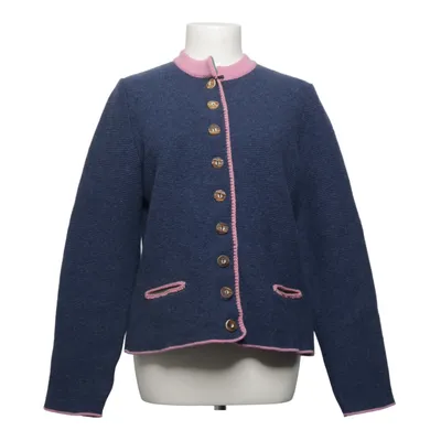 Cardigan (Blauw, Roze, Groen) van Irmtraud Lanz Merinowol