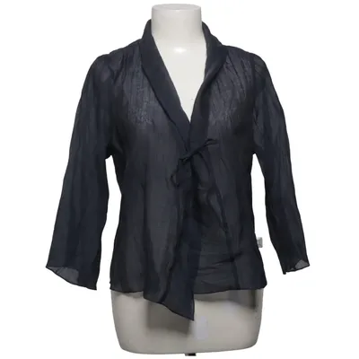 Slå-om bluse (Grå) fra Pardon Polyester, Tencel