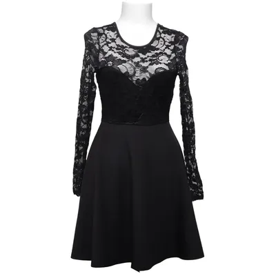 Jurk (SKATER LACE BACK DRESS) van NLY One Elastaan, Polyester