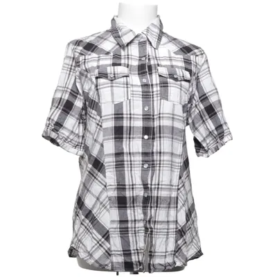 Korte mouwen shirt (Wit, Zwart, Grijs) van Ellos Plus Collection Katoen