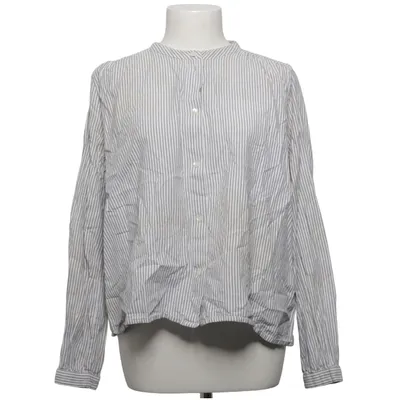 Bluse (Grau, Weiß) von Skall Studio Bio-Baumwolle