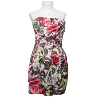 Robe de cocktail (Rose, Jaune, Multicolore) de Divided Exclusive by H&M Coton, Élasthane, Polyester, Viscose