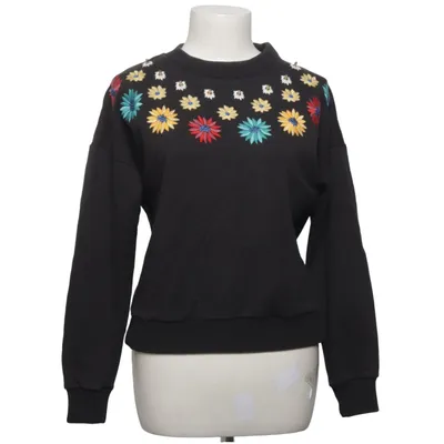 Collegetröja (Svart, Flerfärgad) från Jaspal Elastan, Polyester