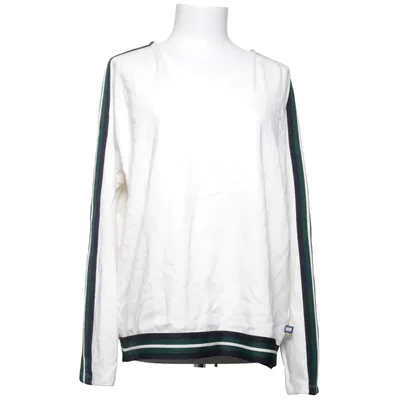 Sweatshirt (Hvid, Grøn) fra Fiora Blue Elastan, Viscose