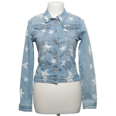 Spijkerjas (Blauw, Wit) van Realty Jeans Katoen, Elastaan