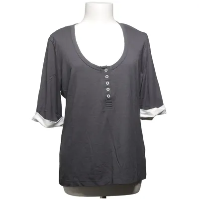 Henley shirt (Gray) from Faber Elastane, Viscose