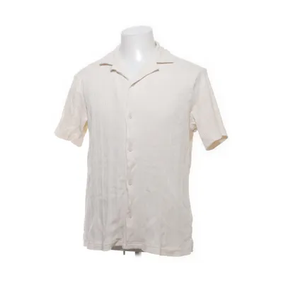 Korte mouwen shirt (Beige) van H&M Katoen, Elastaan