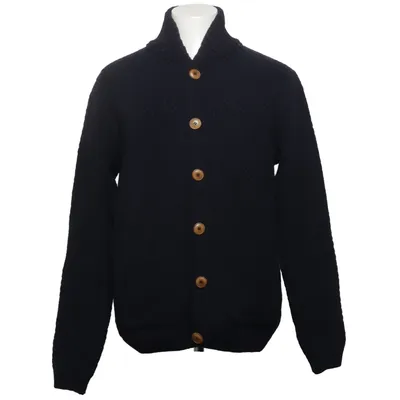 Strickjacke (Blau) von Oliver Spencer Polyamid, Wolle