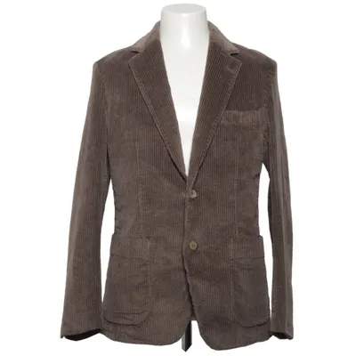 Blazer (Brun) fra Dan John Bomuld, Elastan, Polyester