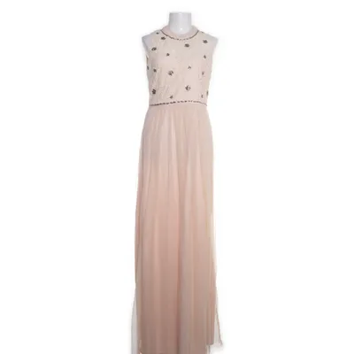 Maxi dress (Beige) from Young Couture by Barbara Schwarzer Polyamide, Polyester