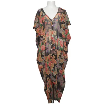 Beach dress (Black, Multicolored) from FAV Polyester