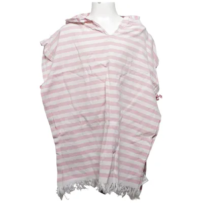 Badcape (Rosa, Vit) från H&M Home Bomull