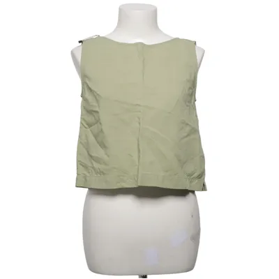 Top (Groen) van Uniqlo Katoen, Linnen, Viscose