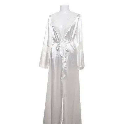 Morgonrock (Vit) Elastan, Polyester