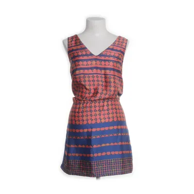 Jurk (Blauw, Meerkleurig) van Sisley Polyester, Viscose, Elastaan