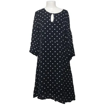 Kleid (Blau, Weiß) von Noa Noa Seide, Viskose